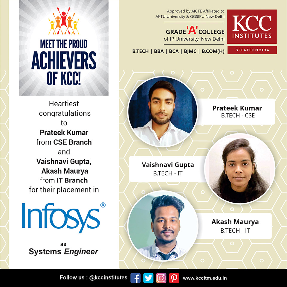 Placement Success Stories at KCC Institutes