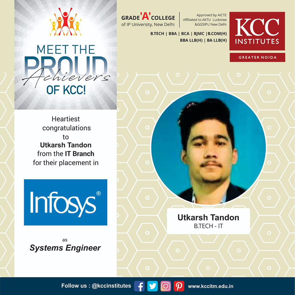 Placement Success Stories at KCC Institutes