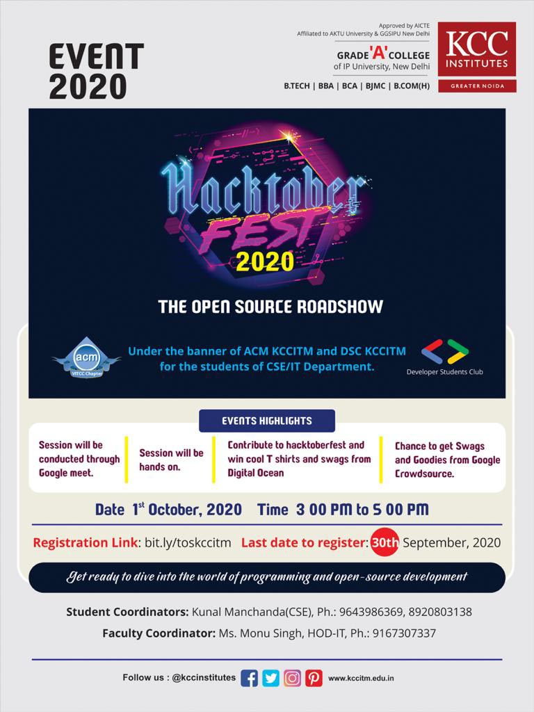 Hacktober Fest 2020 The Open Source Roadshow