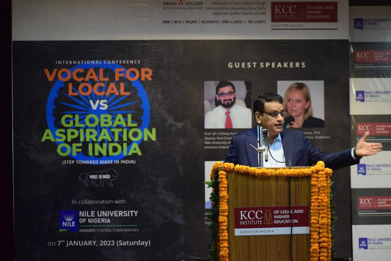 International Conference on “Vocal for Local vs Global Aspirations of India"