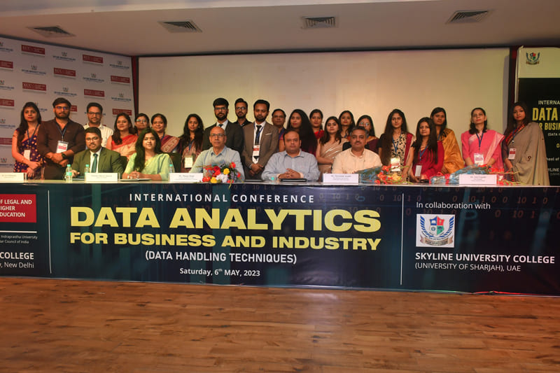 International Conference on “DATA ANALYTICS FOR BUSINESS AND INDUSTRY”