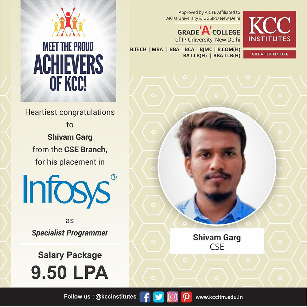 Placement Success Stories at KCC Institutes