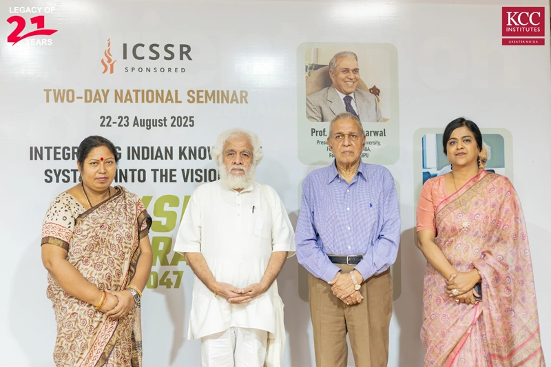 Thought Leaders Gather at KCC Institutes to Discuss Indian Knowledge Systems and India’s Vision for 2047