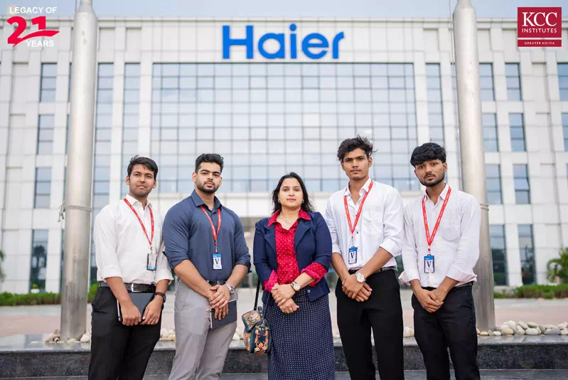 Industrial Visit to Haier Appliances India Pvt Ltd