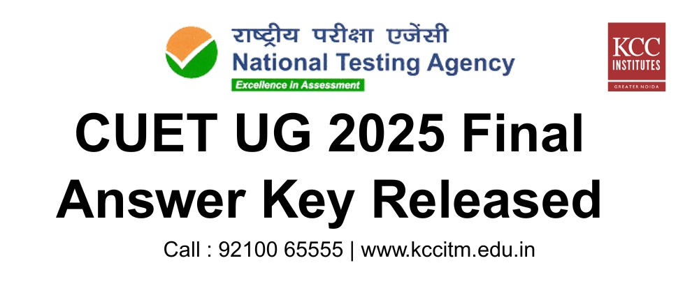 CUET UG 2025 Final Answer Key Released