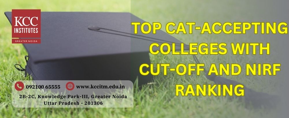 Top CAT-Accepting Colleges with Cut-Off and NIRF Ranking	