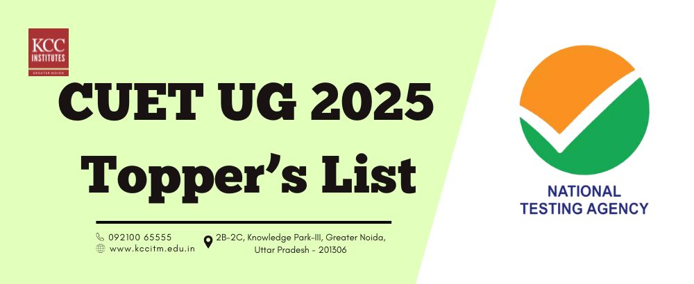 CUET UG 2025 Toppers list