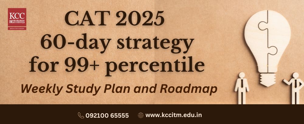 CAT 2025 60-day strategy for 99+ percentile