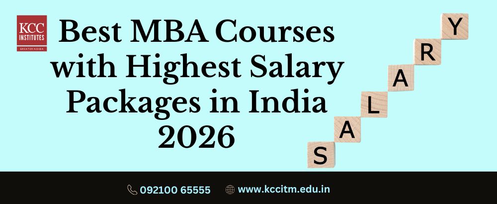Best MBA Courses with Highest Salary Packages in India 2026