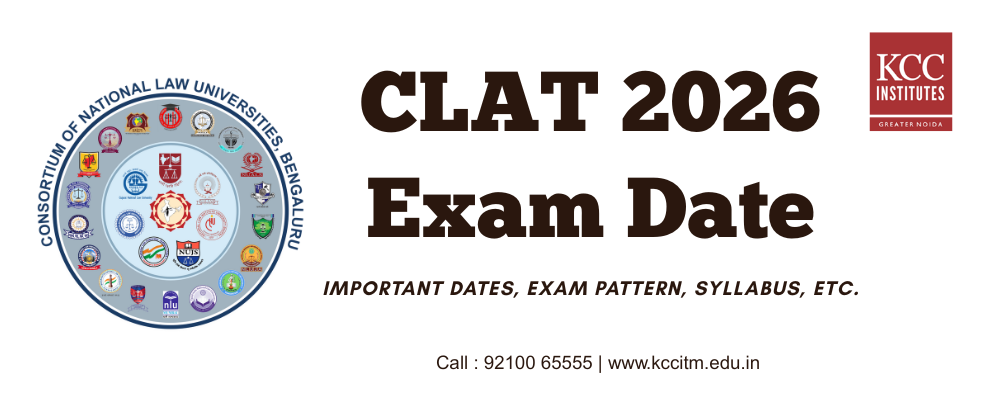 CLAT 2026 Exam dates