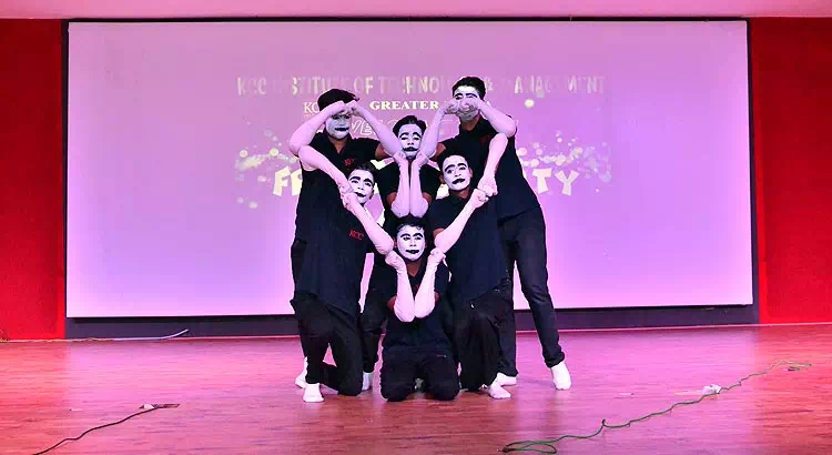 Dance Shoot at KCC Institutes