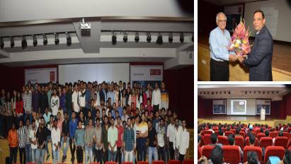 Guest Speaker Prof Ajoy Ghatak delivered a valuable talk on the topic on Einstein and his equation