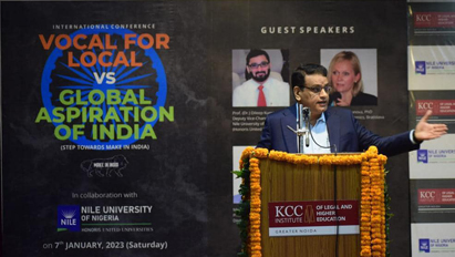 International Conference on “Vocal for Local vs Global Aspirations of India"
